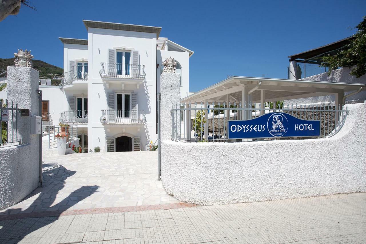 Odysseus Hotel Lipari  Exteriör bild